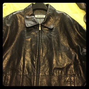 Aldo men’s xl leather jacket
